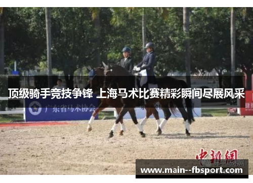 顶级骑手竞技争锋 上海马术比赛精彩瞬间尽展风采